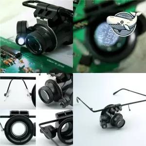 정밀 확대 경 루페 외눈 모니터 작업용 안경