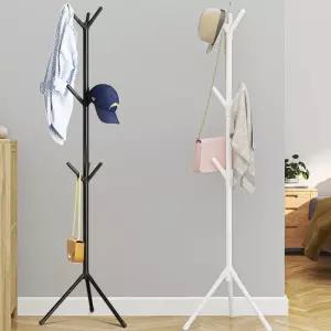 조립식 스탠드 행거 원룸 사무실 틈새 옷걸이 거치대외투 옷방 스탠딩 폴행거