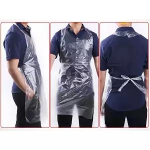 일회용 비닐앞치마 빅사이즈 80cm x 120cm 100매