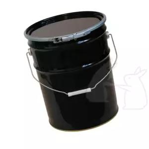페인트통 깡통 블랙 20L 사이 희석 실링 보관 뚜껑공캔 철캔 페인트 캠핑화로대 덜어쓰는 철깡