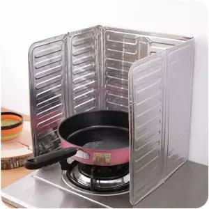 기름방지 가스레인지 가드 1개렌지바람막이 버너 가림막 인덕션 막이