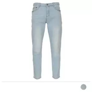 MPS19127 남성 탑 스키니 데님팬츠-연청심플 청바지 남자