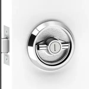 자동잠금 컵핸들 호텔 콘도 잠금장치 HS-185도어부품 용품 숙박시설용 모텔 부속품