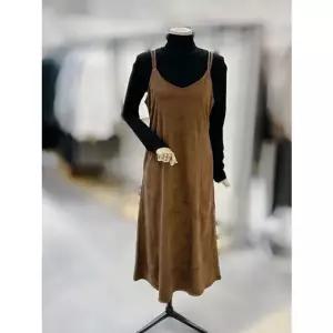 [갤러리아] [반에이크]스웨이드 스트랩원피스(VB5YOPMG01Z)