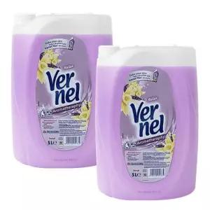 버넬 대용량 섬유유연제 아로마테라피 라벤더 5L 2개