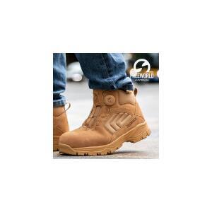 프리월드 안전화 발편한 발볼넓은안전화 작업화 6인치 FS-501D