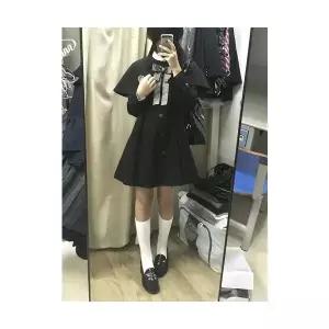 여성용 겨울 코트 가을 제복 하프 슬림핏 망토 트렌치 KS4