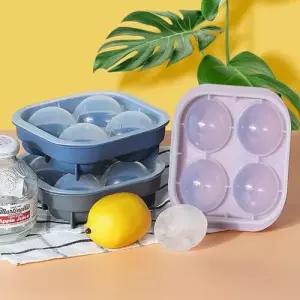 얼음틀 타원형 4구 대형 왕얼음 온더락 아이스트레이 WE6BA5F