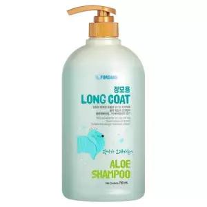 포켄스 강아지 샴푸 순한 장모용 알로에 모질 관리 750ml