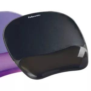 크리스탈젤마우스패드 91121블랙 펠로우즈사무 오피스용품 전산 컴퓨터 책상 데스크 실용품 문구