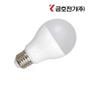 금호전기 LED전구 볼램프 주광색 전구색 램프 레일 할로겐 삼파장 연장소켓 8W전구