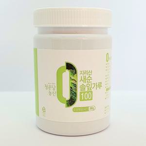 지리산 새순 솔잎가루 솔잎차 분말 솔잎 효능 먹는법