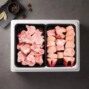 [명절후순차출고][안동한우][냉동] 한우곰거리선물세트 1호 4kg [사골 2kg 우족 2kg 1+등급]