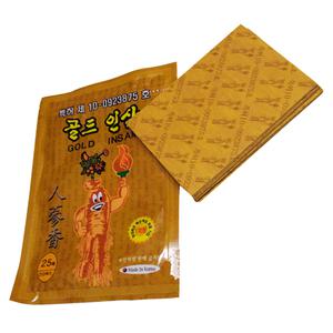 {효정무역}{골드 인삼패드}핫파스/의약외품/건강/건강패치/동전모양/파스/홍삼패드/인삼패치