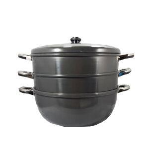 대형3단찜솥36cm42cm /경질찜기 /찜통/곰솥/떡시루/냄비궁중팬