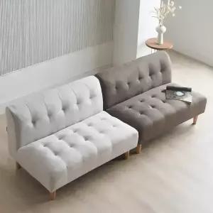 에보니아 포니 2인용 쇼파 패브릭 인조가죽