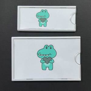 아크릴명찰꽂이 명찰케이스 이름홀더 네임택 사물함