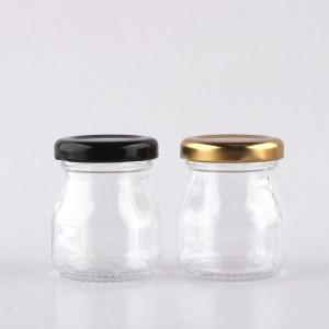 유리병 43파이 미니원형50g 110개 잼병 쨈병 수제청병 청병 과일청병 꿀병 공병 밀폐유리병
