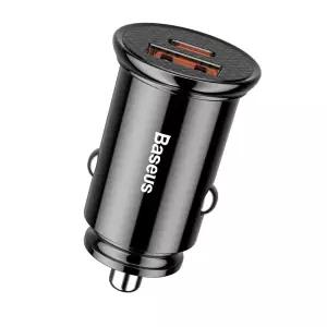 베이스어스 30W PPS 초고속 급속 차량용 충전기 시거잭 PD3.0/퀄컴 QC4.0+