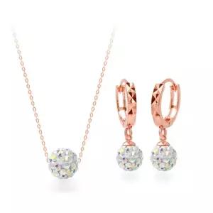 [메리그린] 탄생석 쥬얼리 2종 SET 오팔 14K골드핀 귀걸이+목걸이