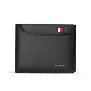WilliamPOLO(윌리엄폴로) 181342 명품소가죽 남성지갑  카드 학생 가죽 지갑