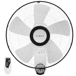 리웨이 리모컨 벽걸이선풍기 업소용 가정용 사무실 LWF-WR655