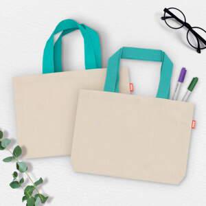 [하하당] 무지 에코백 5인용 - 가로형