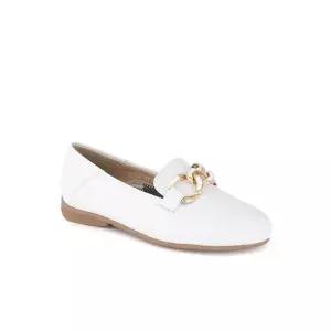 [닥스](대전신세계)여성구두 2cm 자개 포인트장식 컴포트로퍼 DLF225 양가죽 화이트