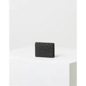 [롯데백화점]닥스 액세서리 [선물포장/쇼핑백동봉][LOUIS PVC]블랙루이스 DD패턴 PVC 남성명함지갑 DBHO3F1