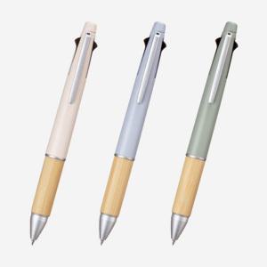 유니 제트스트림 4n1 밤부 MSXE5-2000B-05 4색볼펜+샤프 0.5.mm 유성 멀티펜 다색펜 대나무 소재 뱀부 그립