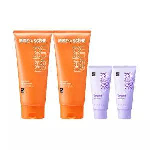 미쟝센 퍼펙트 세럼 트리트먼트 330ml, 2개 + 증정(매직스트레이트 트리트먼트 31ml, 2개)