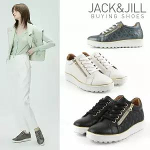 잭앤질 바잉 소가죽 퀼팅 스니커즈(JNF004S)