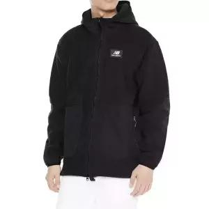 (105사이즈) 뉴발란스 올터레인 후드 집업 자켓 블랙 MJ23503-BK