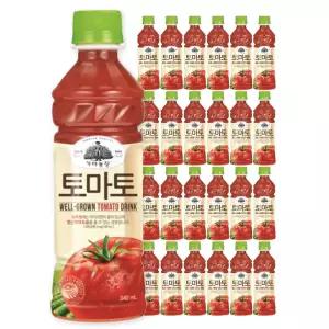 웅진 가야농장 토마토 340ml 24pet