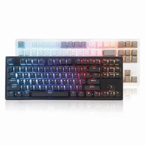 COX 엔데버 텐키리스 RGB PBT 완전방수 무접점 (화이트, 35g)  유선 키보드 NIZ EC 스텝스컬쳐2 PBT