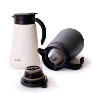 스텐304 에지리 테이블팟 1Lㅣ보온병 보온 보냉 아기 보리차 주전자 멀티팟