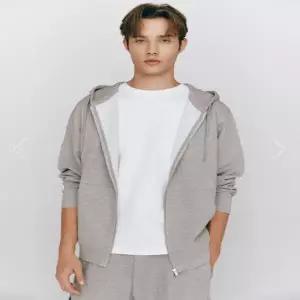 지오다노후드집업 무지티 남자 집업후드 긴팔 티셔츠 025514