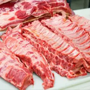 통밀먹인 돼지 등갈비 (쪽갈비) 로인립 바베큐 1kg