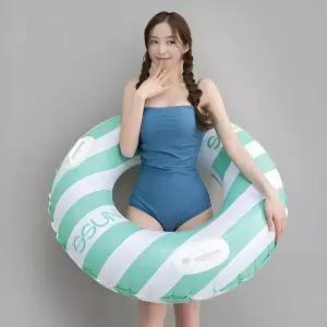 SSUN 스트라이프 에디션 튜브 아동 성인 대형 원형 물놀이튜브