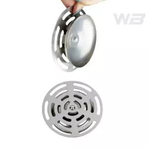 와볼샵 스텐 하수도마개(특대) 9CM 배수구망 세탁실 거름망 머리카락제거 배수구캡 욕실