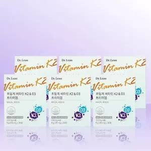 닥터린 초임계 비타민 K2 D3 프리미엄 300mg x 30정 x 6개 / iuy