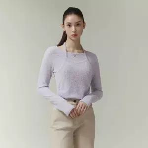 잇미샤 [25 S/S] 뷔스티에 레이어드 티셔츠 ITP2ZTS780 261123