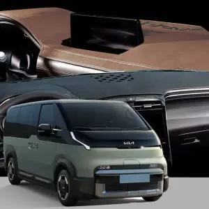 DUB 가죽 대쉬보드 커버 PV5