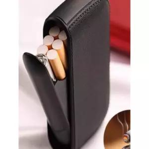 휴대용 자동 담배케이스 슬림형 파우치 충전식 라이터 경량 고급