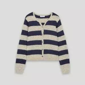 [코데즈컴바인](의정부점) 스트라이프 니트 가디건 (CKD-CD382WA)