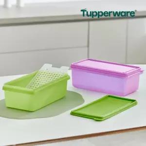 타파웨어 모듈러 냉장기 그리드 2.2L 연두 냉장고 정리용기