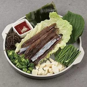 [지투지샵]늘푸른 손질 과메기 5미 야채세트