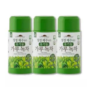 다농원 청정제주담은 유기농가루녹차 40gx3개