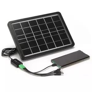 도매짱 태양광 패널 충전기 보조배터리 모듈 태양전지 전지판 판넬 휴대용 캠핑 야외