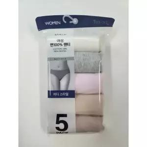 데이즈 면100% 팬티_미디5매